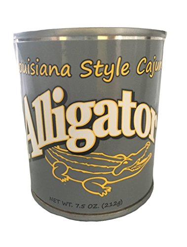 Canned Louisiana Alligator Meat