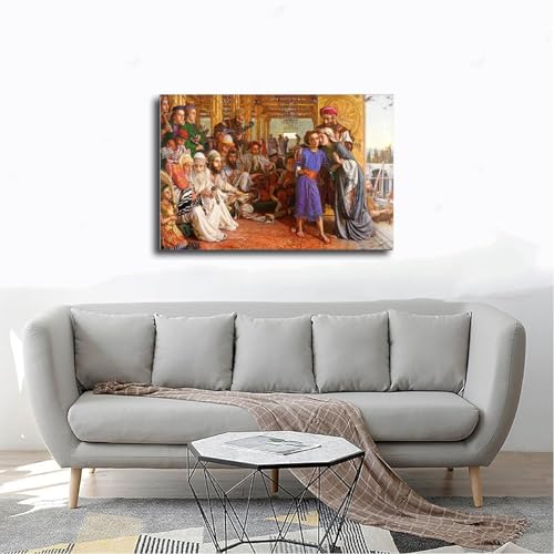 Art mural grand format William Holman Hunt pour décorer grand mur vide