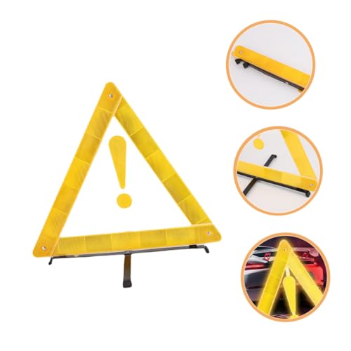 Triángulo Reflectante de Señal de Advertencia para Carro miniatura 3
