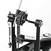 Drum Pedal,Janerock Bass Drum Pedal Double Chain Pedal Single Pedal Hammer Suitable for Drum Set and Electronic Drums