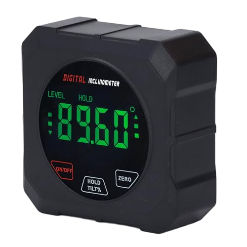 Buscador de ángulos digital WALFRONT con base magnética miniatura 3