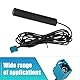 QUARKZMAN DAB FM Radio Antenne Stereo Antenne Fakra Z Adapter für Auto Radio