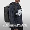 tomtoc 1,5L Sac de Poitrine avec Protection RFID, Sac à Bandoulière pour Hommes et Femmes, Petit Sac à Bandoulière Léger et Imperméable, Sacoche Bandoulière de Voyage Quotidien, Gris, pour Cadeau Noel #5