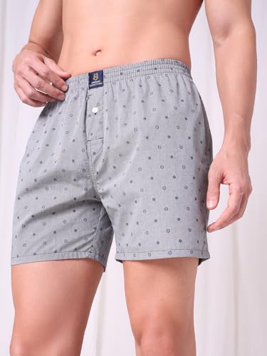 Image of Urban Scottish Men's Boxer Pants 100% Cotton Material with A Stylish Print Soft and Stretchy Elastic Waist Band Dynamic Movement and Hardwearing Stitching Breathable with A Gentle Snug Fit