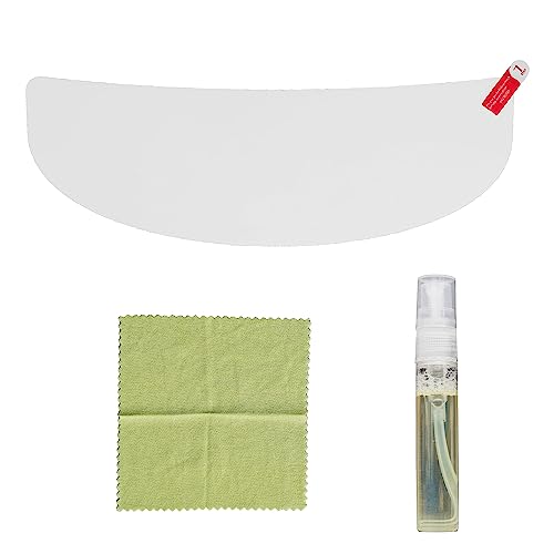 Image of NIKAVI Motorcycle Helmet Visor Protector - Helmet Face Shield Insert Fog-Resistant Clear Visor for Riding in Humid Cold Weather, Easy to Install, No Glue Residue Left, Long-Term Effect