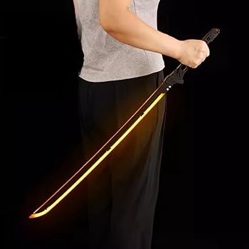 106cm サイバーパンク ライトセーバー コスプレ　模擬刀 光る おもちゃ Amazon.co.jp: サイバーパンク ライトセーバー 武器 発光