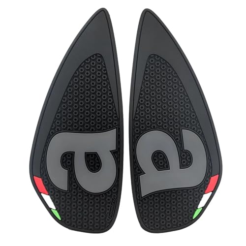 Genouillère de réservoir moto Aprilia stable dans les virages