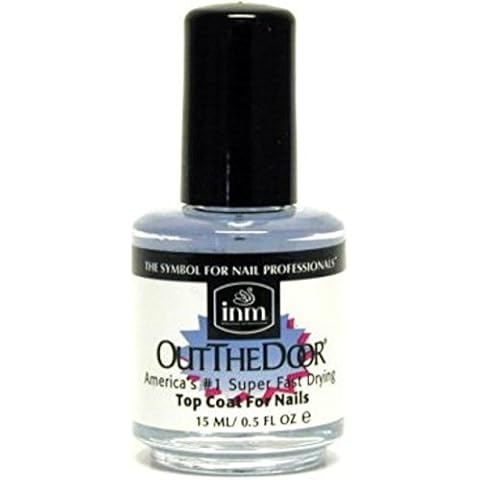INM Out The Door Super Fast Drying Top Coat (INM Out The Door Top Coat, 0.5 oz (Pack of 5)) Cover