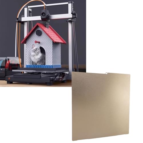 Plaque de construction PEI 430x430 mm pour impression 3D grand format stable