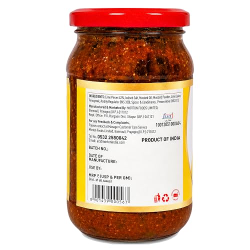 Image of Morton By Birla Lemon Pickle 400 Gm