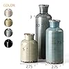 CwlwGO- Ceramic Vase 3 Piece Set, Small Flower vases for Home Decoration, Modern Farmhouse Decoration, Living Room,Table Shelf, Centerpieces, Fireplace and Entrance Decorations-Multicolor. #2