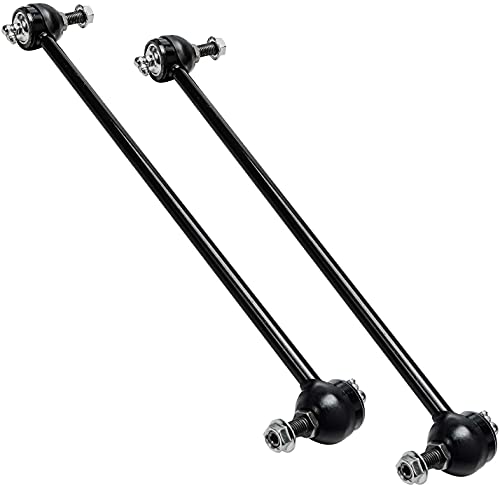 Image of Detroit Axle - Front Lower Control Arms w /Ball Joints Sway Bar Links Tie Rods Replacement for Chevy Uplander Terraza Relay - 8pc Set