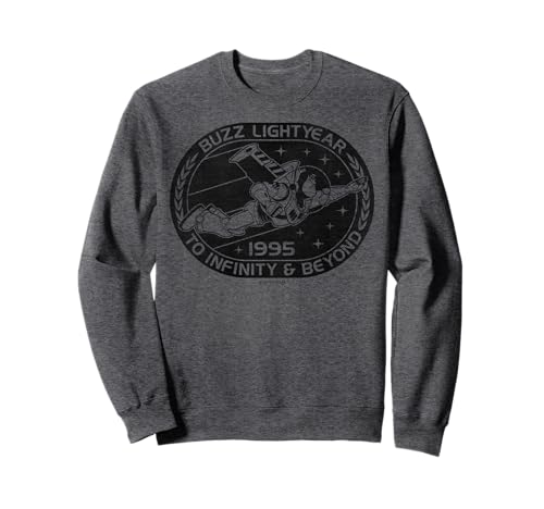 Disney Pixar Toy Story Buzz Lightyear en blanco y negro Sudadera