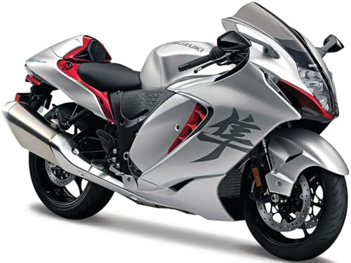 2022 Silver Metallic 1/12 Diecast Motorcycle Model 20-07019SIL