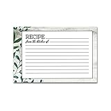 Brownlow Gifts 70067 36-Count Cardstock Recipe Cards, 4 x 6-Inch, Vintage Kitchen