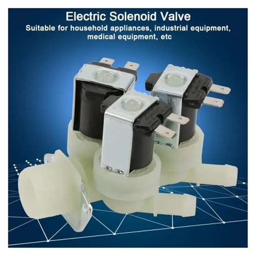 Solénoïde 24V G3/4 po pour contrôle électromagnétique d'arrivée d'eau