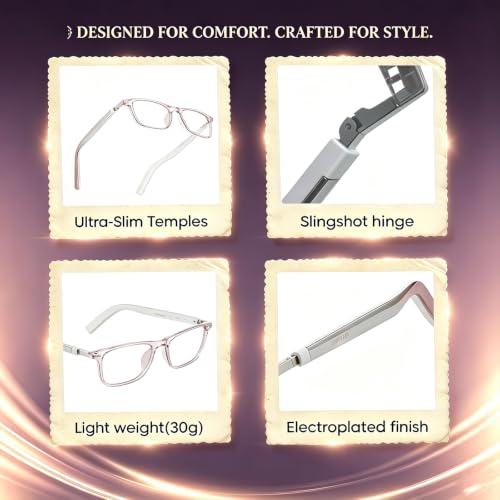 Image of Al Smart Glasses,Bluetooth Translation Glasses with 164 Languages-Pink