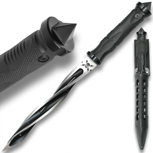 M48 Cyclone Tri-Edged Dagger Knife With Custom Vortec Sheath