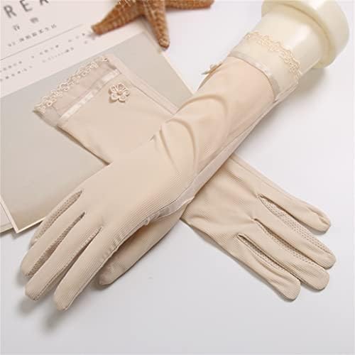 薄いアイスシルクグローブ女性の春、秋、夏の通気性ドライビングアームガードスリーブ（カラー：B、サイズ：31 * 17cm）