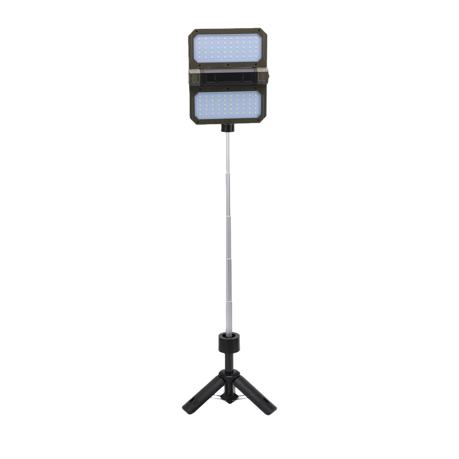 Lampe de Camping LED Solaire Rechargeable, Lanterne Pliable