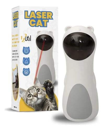 Laser Cat Brinquedo interativo para gatos laser giratório PS260