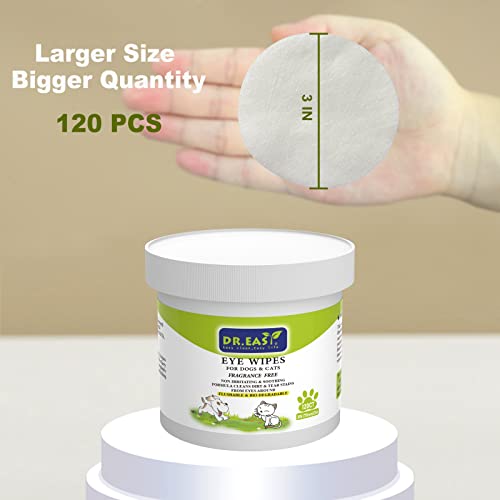 Dreasy Pet Eye Wipes 480 Ct for Dog Cat Horse  Rabbit Groomingtear Stain Removerpuppy Kitty Eye Washremove Dirt Crust Dried Mucus Discharge Secretions Unscented Soft  Gentleplant Based Formula  Cucciolini Doodles Dr Easy pet eye wipes 480 ct for dog cat horse  rabbit groomingtear stain removerpuppy kitty eye washremove dirt crust dried mucus discharge secretions unscented soft  gentleplant based formula   cucciolini doodles