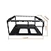 E02 DIY Computer Case PC Frame Desktop Chassis Stackable Open Air Test Bench Chassis Fits ATX MacroATX E-ATX X79 X99 Motherboard (Stackable)