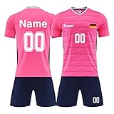 【fußball geschenke für jungs】: Ein personalisiertes Trikot mit Ihrem Namen macht Sie attraktiver, wenn Sie mit Freunden Fußball spielen, auf der Straße spazieren, Spiele in einer Bar sehen, einen späten Snack am Straßenrand oder einfach nur bei der Arbeit genießen! Ideal für Geburtstage, Jubiläen und Feiertage! Auch ideal für besondere Anlässe, Ligen, Schulen, Organisationen und professionelle Sportveranstaltungen.