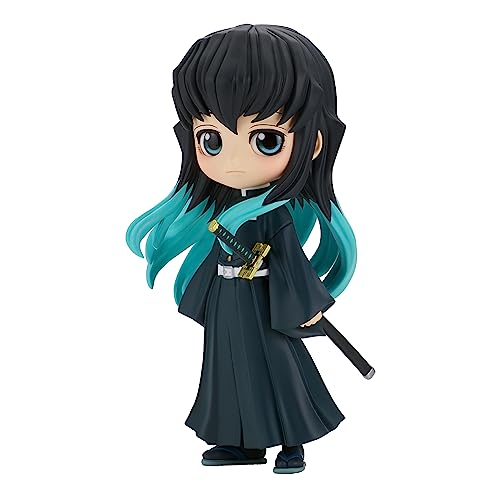 Banpresto - Demon Slayer: Kimetsu no Yaiba - Muichiro Tokito (Version A), Bandai Spirits Q posket, Multicolor