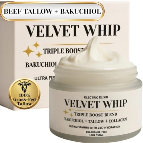 Beef Tallow Face Cream with Collagen