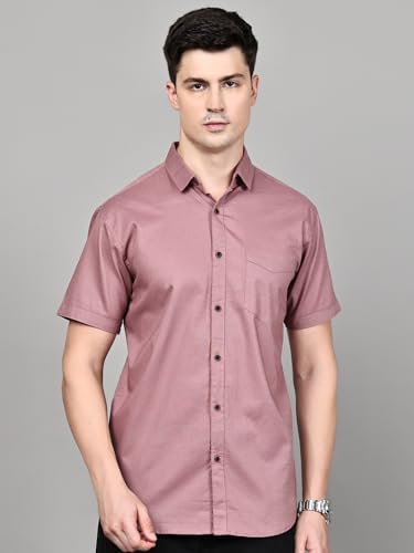 Image of Majestic Man Men's Cotton Slim Fit Shirt