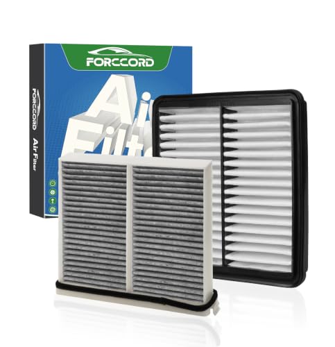 Image of Cabin & Engine Air Filter Combo for Mazda CX-3 2016-2022 2.0L | Replace#D09W-61-J6X,PEHH-13-3A0,Air Filter Kit Replacement Car Accessories