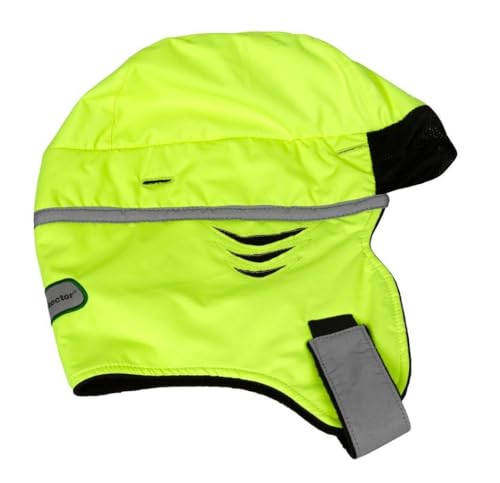 Casque d'hiver Scott protection rigide et doublure chaude jaune