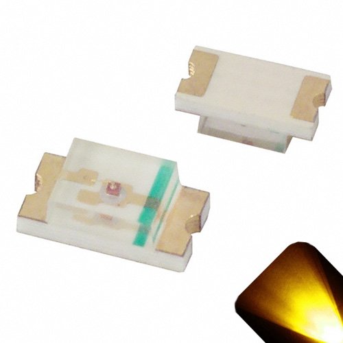 1206 SMD Yellow/Gold - Ultra Bright LED (Pack of 100)