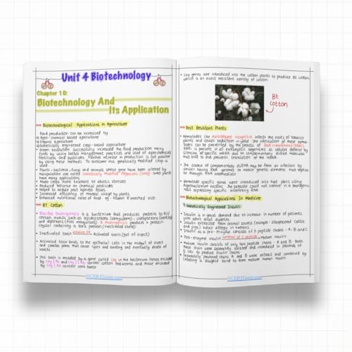 Image of Class 12 Biology Short Notes 2026-27 | Handwritten Colorful Study Guide | CBSE NCERT Quick Revision Book for Diagrams, Definitions & Key Concepts
