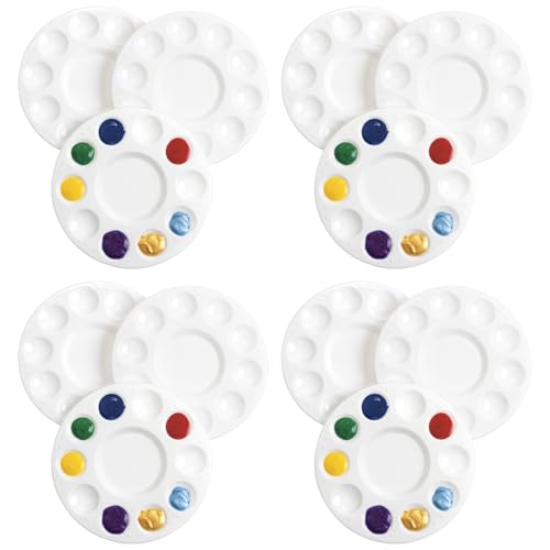 Colorations Round Palettes, Set of 12. Each palette has 10