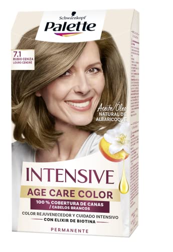 Tinte Permanente Schwarzkopf Intensive Nº 7.1 Rubio Ceniza