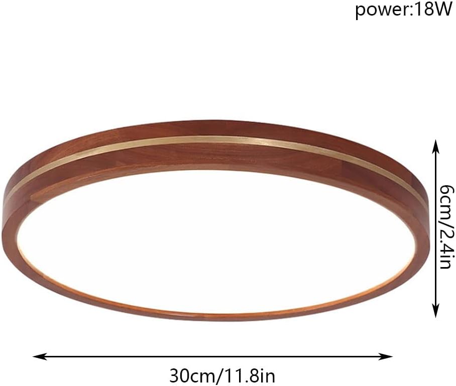 with Remote Led Ceiling Lamp Stepless Dimming Led Ceiling Light Light Color Changeabl Energy Saving Ceiling Light Modern Decorative Lighting Fixtures for Study,Corridor,Bedroom, Stairwell/30