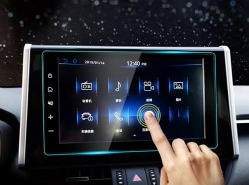 Protection écran Toyota RAV4 2019-2020 en verre trempé de navigation