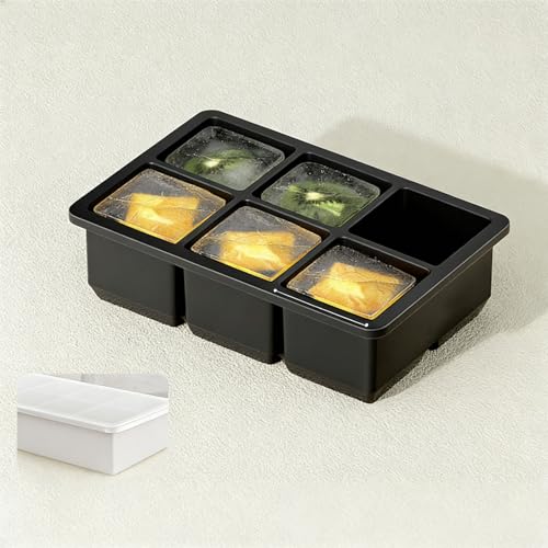 Molde de silicona para cubos de hielo con tapa miniatura 5