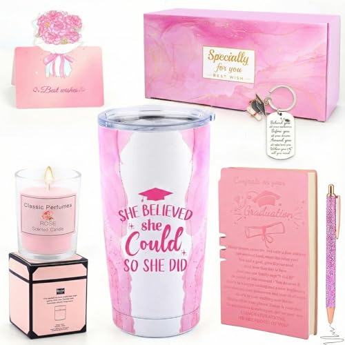 Puchod New Year Graduation Gifts for Her, Congratulations Gifts for Women Girls, She Believed She...