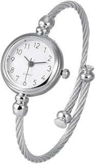 Hemobllo Damen Armbanduhr - Damen Armreif Uhr Quarzuhr Lässig Armband Armbanduhr