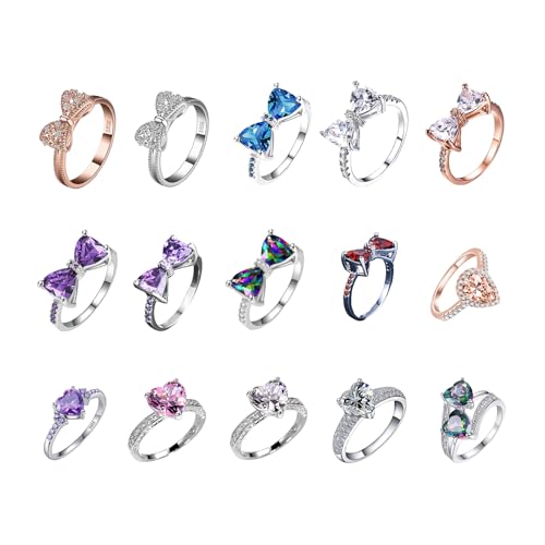 Ringe Frauen Bogenring Zirkon Eheringe Elegantes Schmuckgeschenk