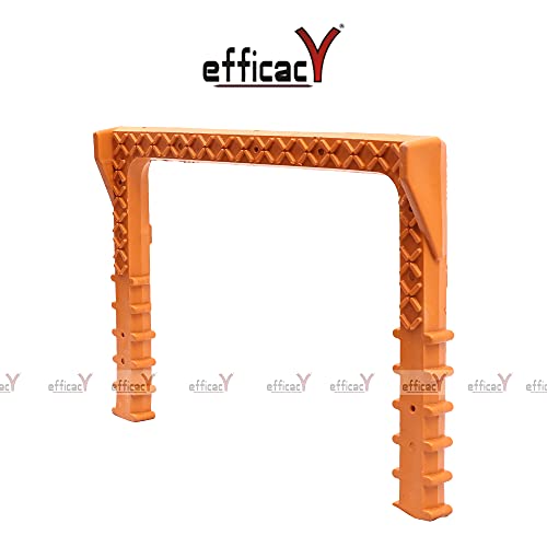 Image of Efficacy Pvc Foot Step Rungs Big Size 300 X 165 X 25 MM Rod Size 16 mm Suitable for Construction Sites, UG Sump Tank, Swimming Pools, Over Head Tanks (1 Nos)