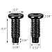Ring Doorbell Replacement Security Screws Bolts T6 Torx Lowes Hardware, 2 Pack