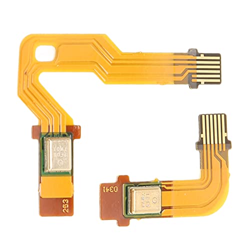 Sxhlseller Reemplazo de Cable Flexible de Micrófono, Cable Conector de Altavoz L R de Alta Dureza para Controlador de Consola PS5, Cable de Cinta de Micrófono Interno de Manija para Controlador PS5