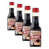 Royal Caramelo Líquido, Postres y Batidos, Bote 400 g (Paquete de 4)
