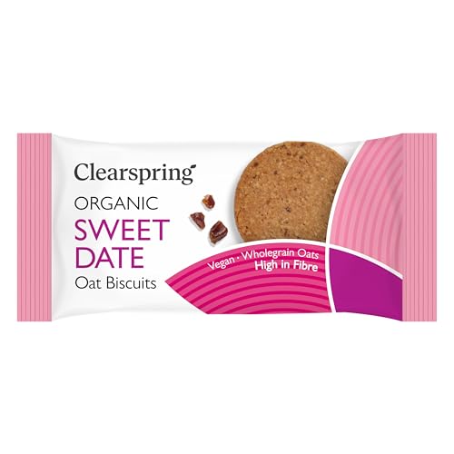 Clearspring Organic Oat Biscuits - Sweet Date