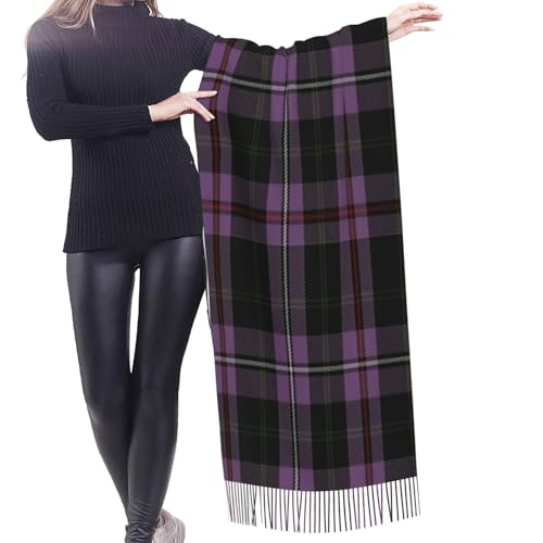 Chapman Tartan Imitation Cashmere Tassel Scarf Winter Scarf Autumn Softest Classic Warm2