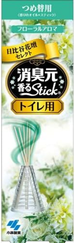 Amazon 消臭元香るstick 日比谷花壇セレクト トイレ用 つめ替用 フローラルアロマ 50ml 消臭元 置き型